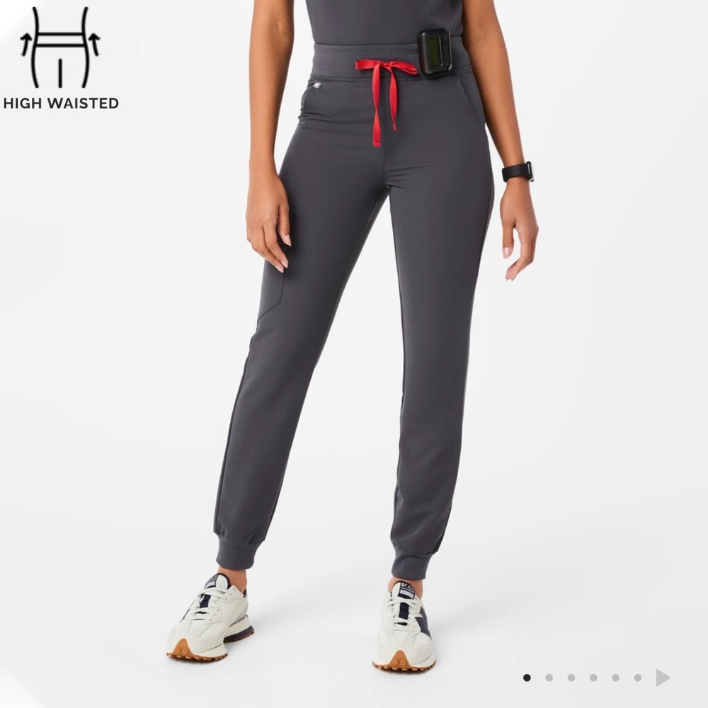 Figs Zamora Jogger Scrub Pants Charcoal